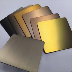 304 Gold Stainless Steel Plate